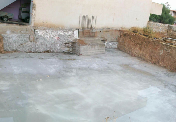Concrete for footing