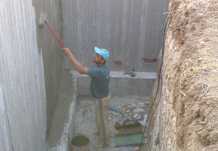 Insulation of basement walls