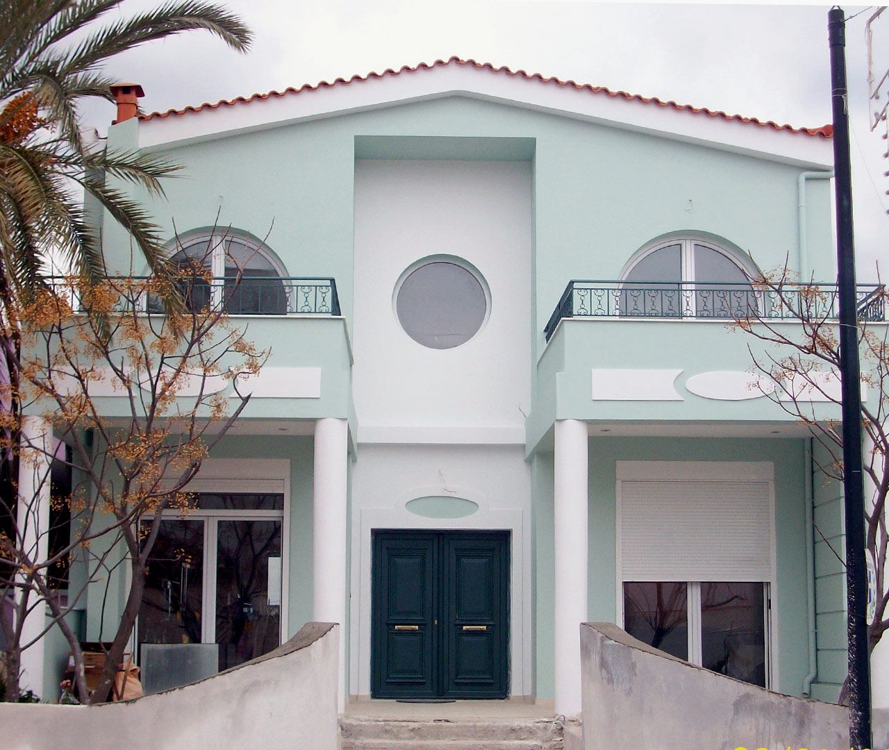 Construction of a detached house in Salamina