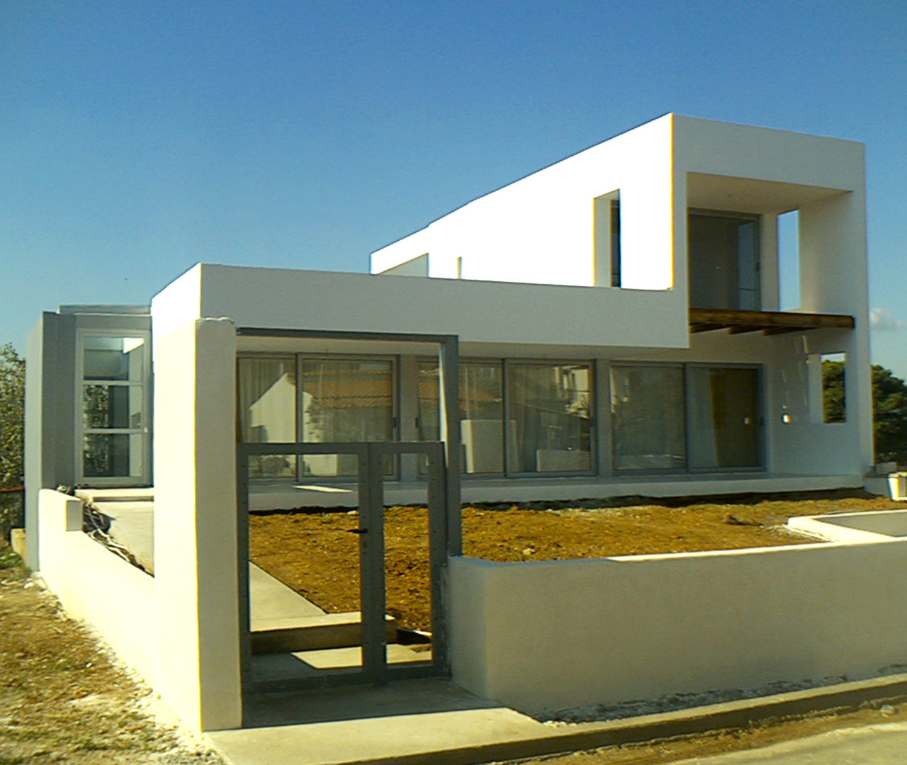 construction of a detached house in Kifissia